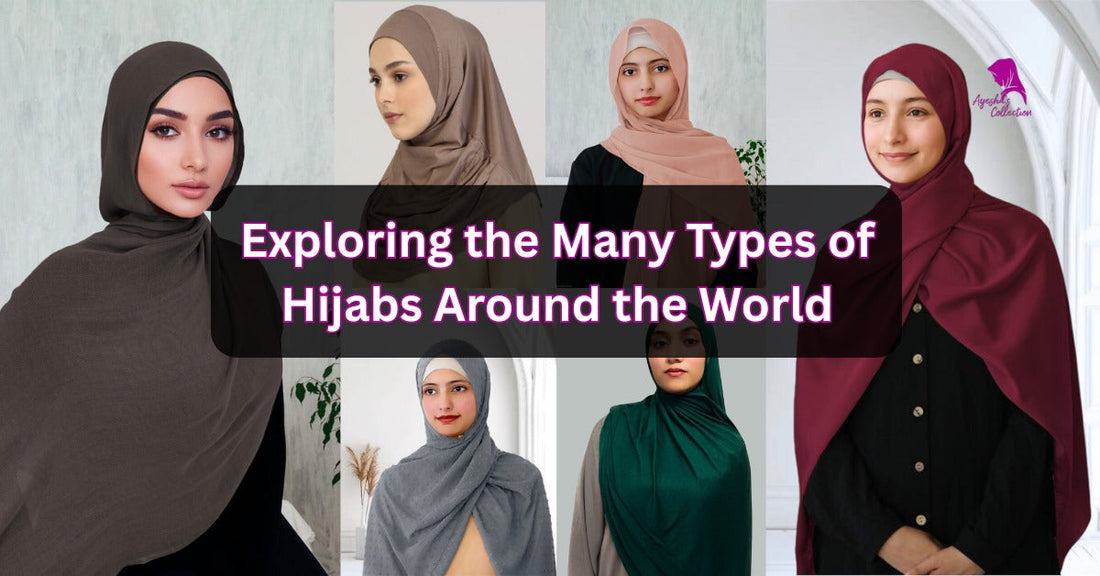 different types of hijab