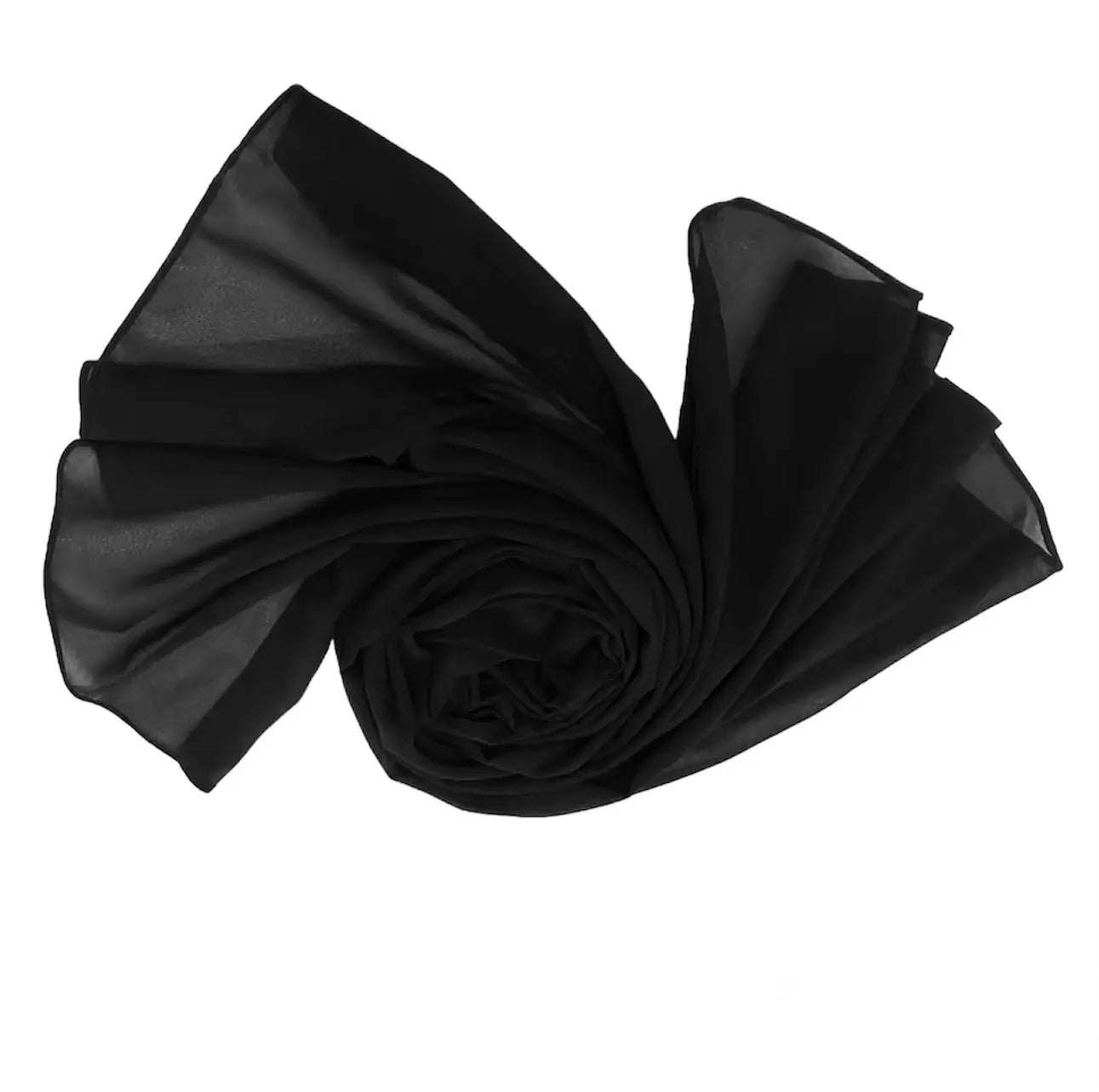 Black Chiffon Hijab - Ayesha’s Collection