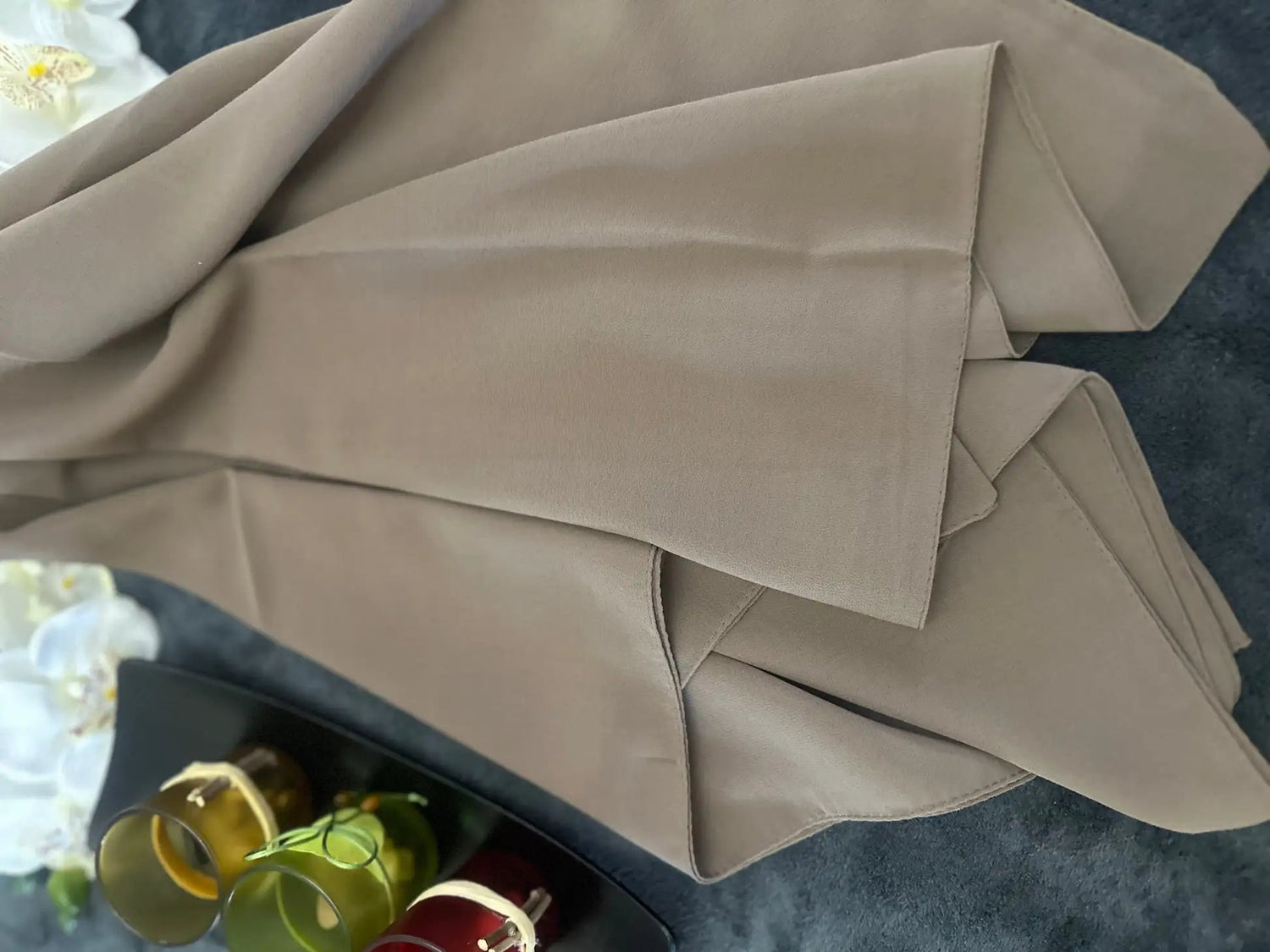 Brown chiffon hijab - Ayesha’s Collection