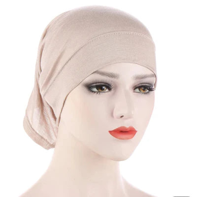 Beige Hijab Undercap - Ayesha’s Collection