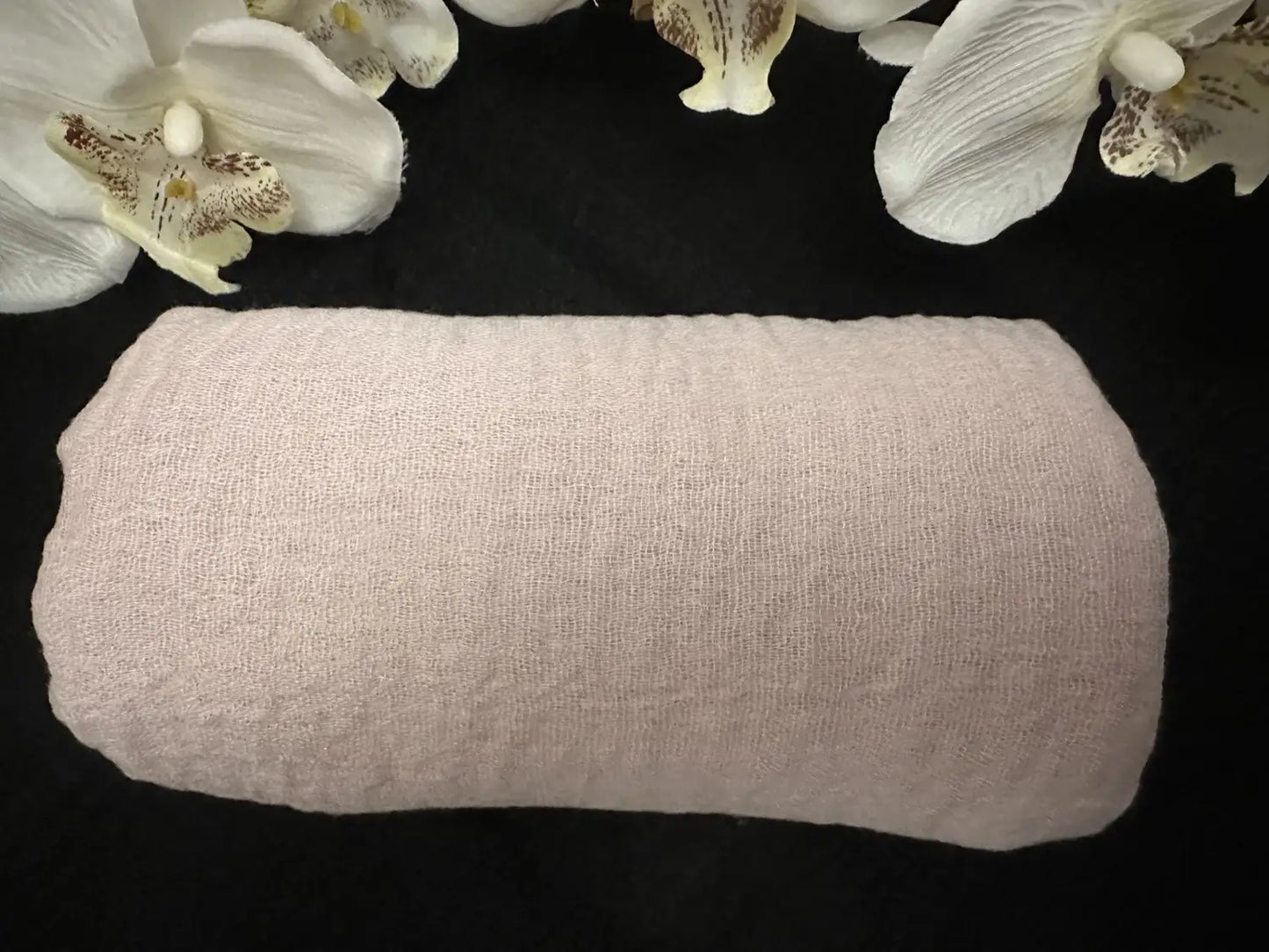 Crimp Nude Pink Cotton Scarf - Ayesha’s Collection