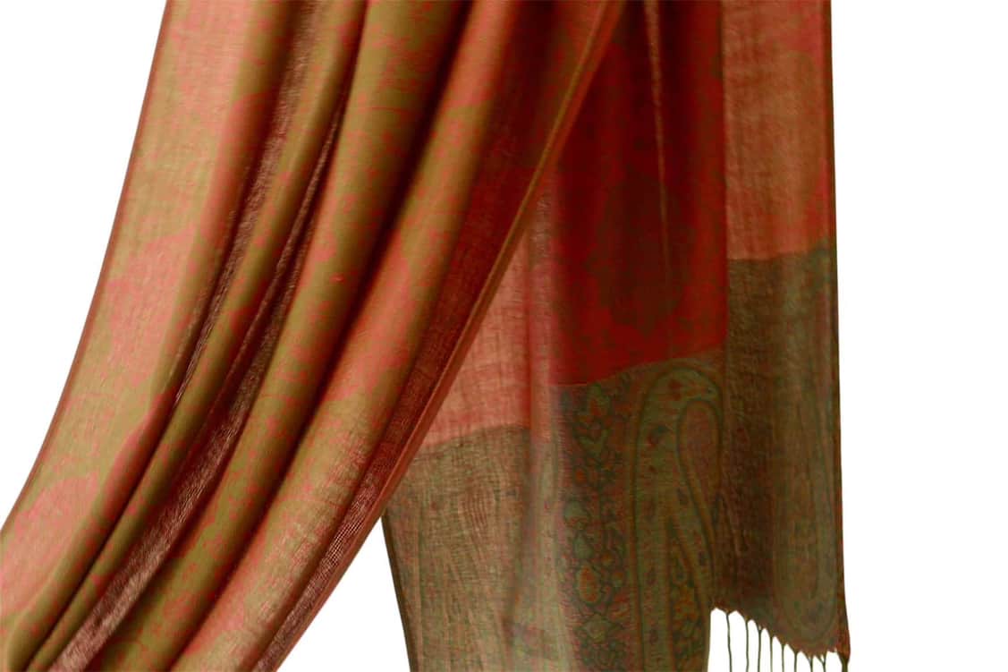 Pashmina Shawl | Forest Green