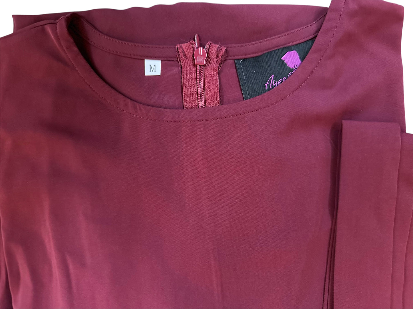 Essential Dubai Abaya | Burgundy