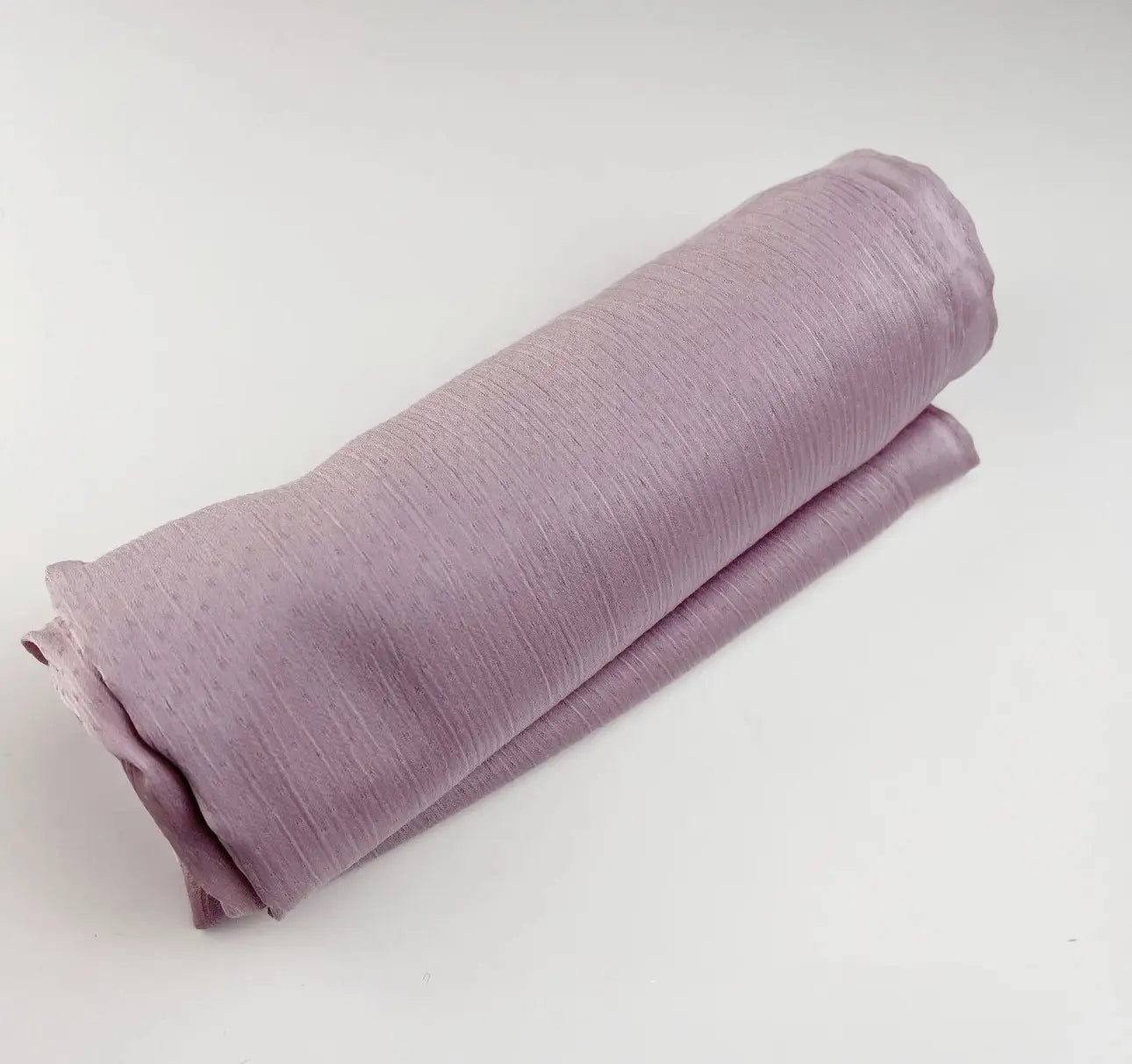 Satin Silk Crepe Dotted Shawl / Scarf (Mellow Pink) - Ayesha’s Collection