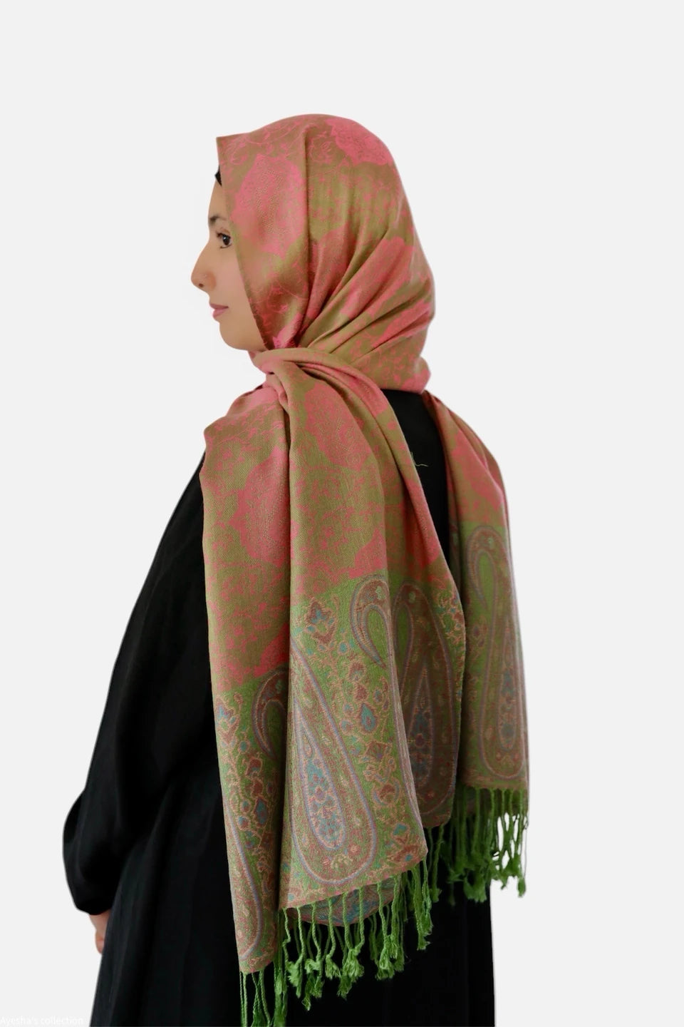 Forest Green Pashmina Shawl