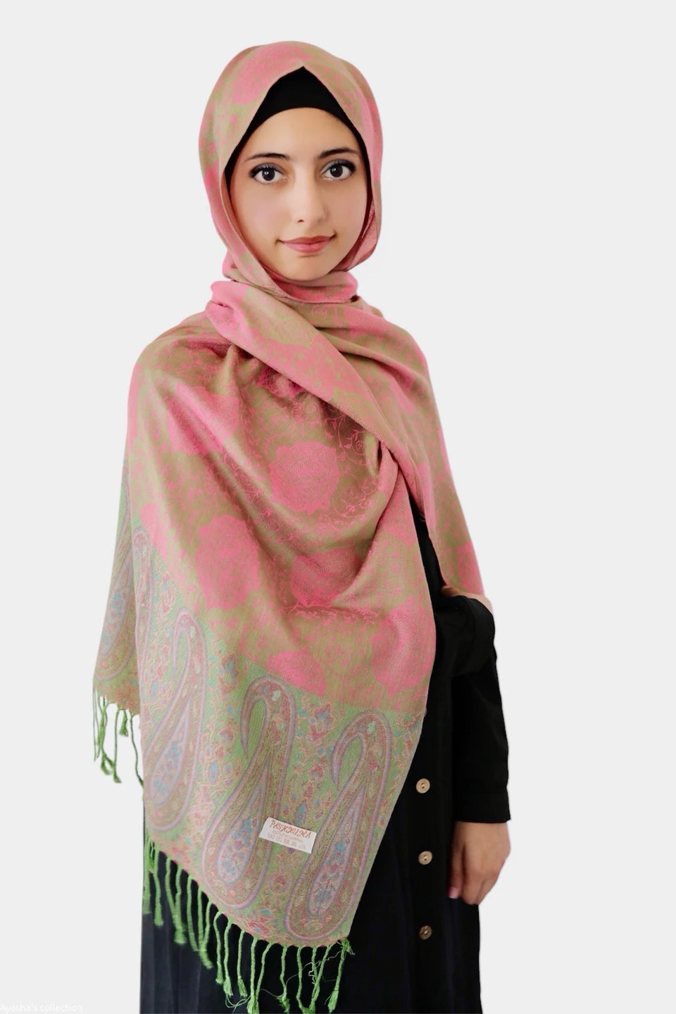 Forest Green Pashmina Shawl