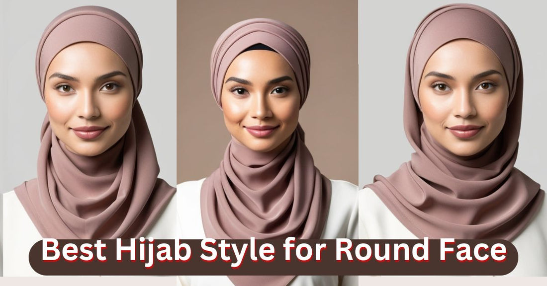 Best Hijab Style for Round Face