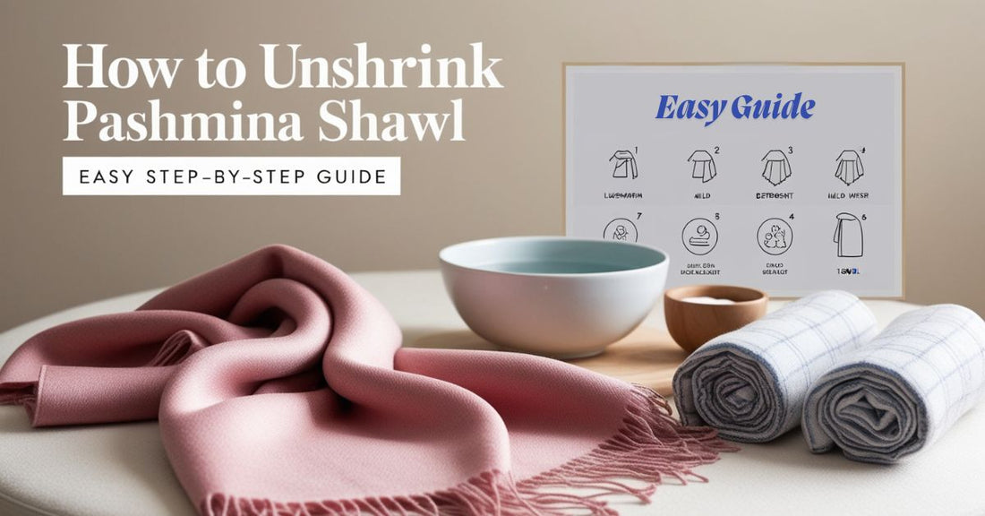How to Unshrink Pashmina Shawl Easy Step-by-Step Guide