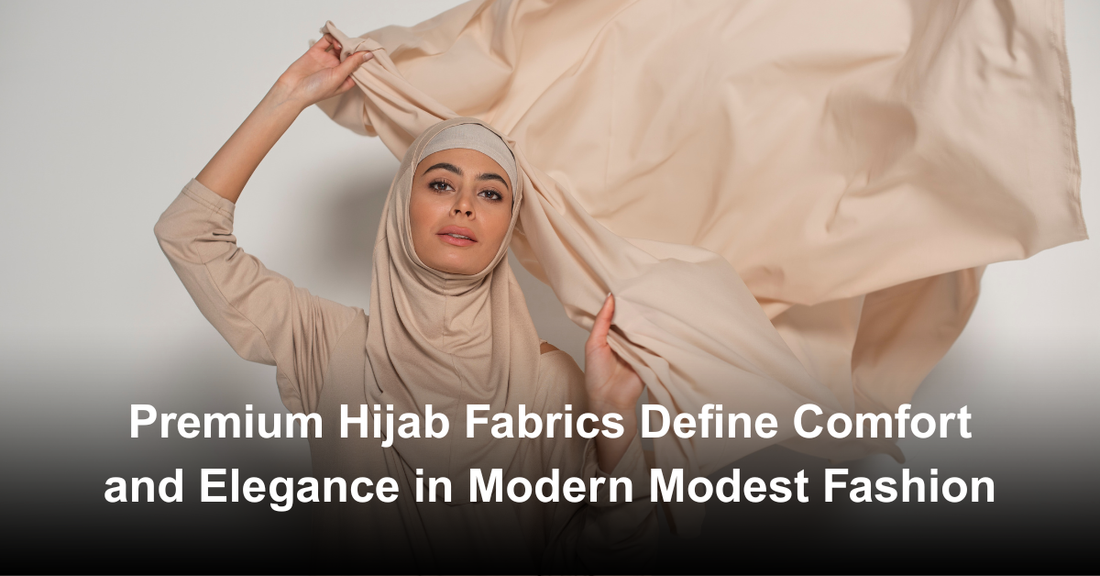 How Premium Hijab Fabrics Define Comfort and Elegance in Modern Modest Fashion