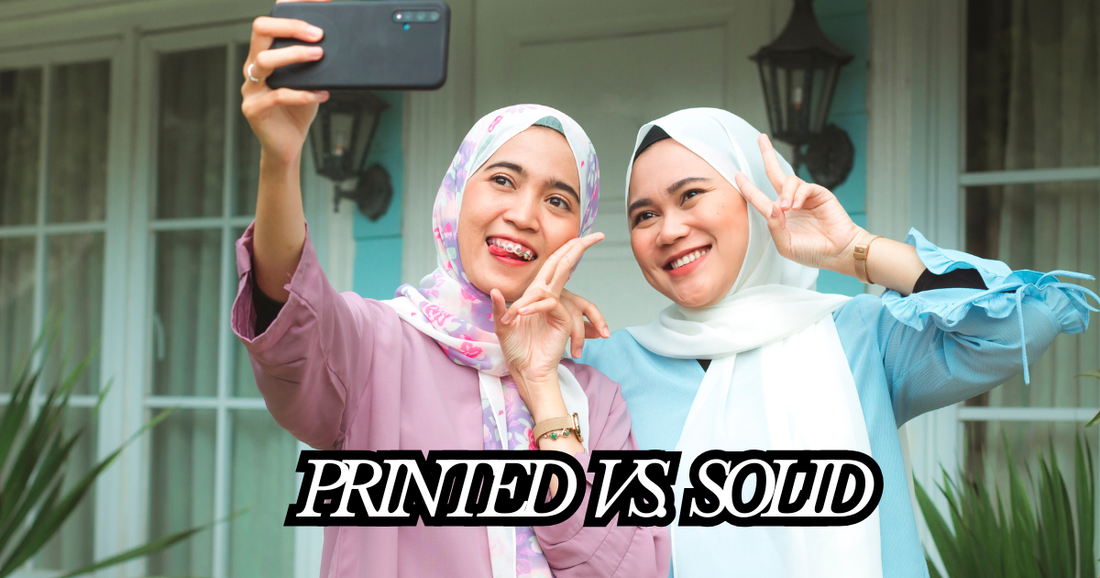 Printed vs. Solid Modal Hijabs: Which One Deserves a Place in Your Wardrobe?