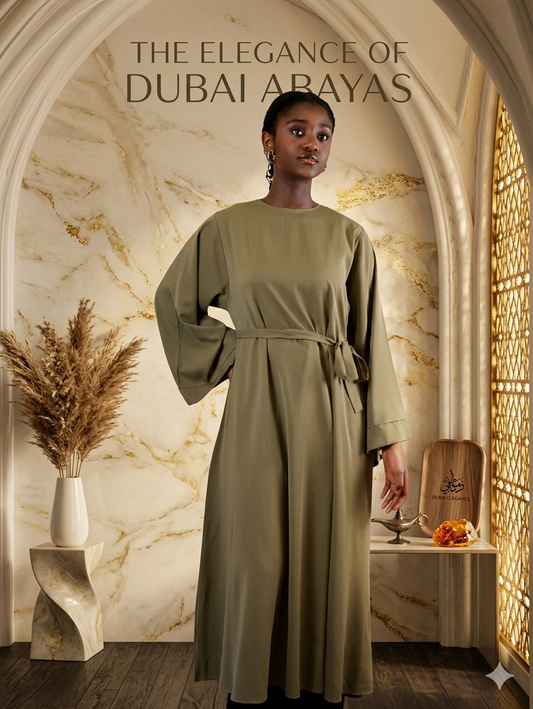 The elegance of Dubai abayas