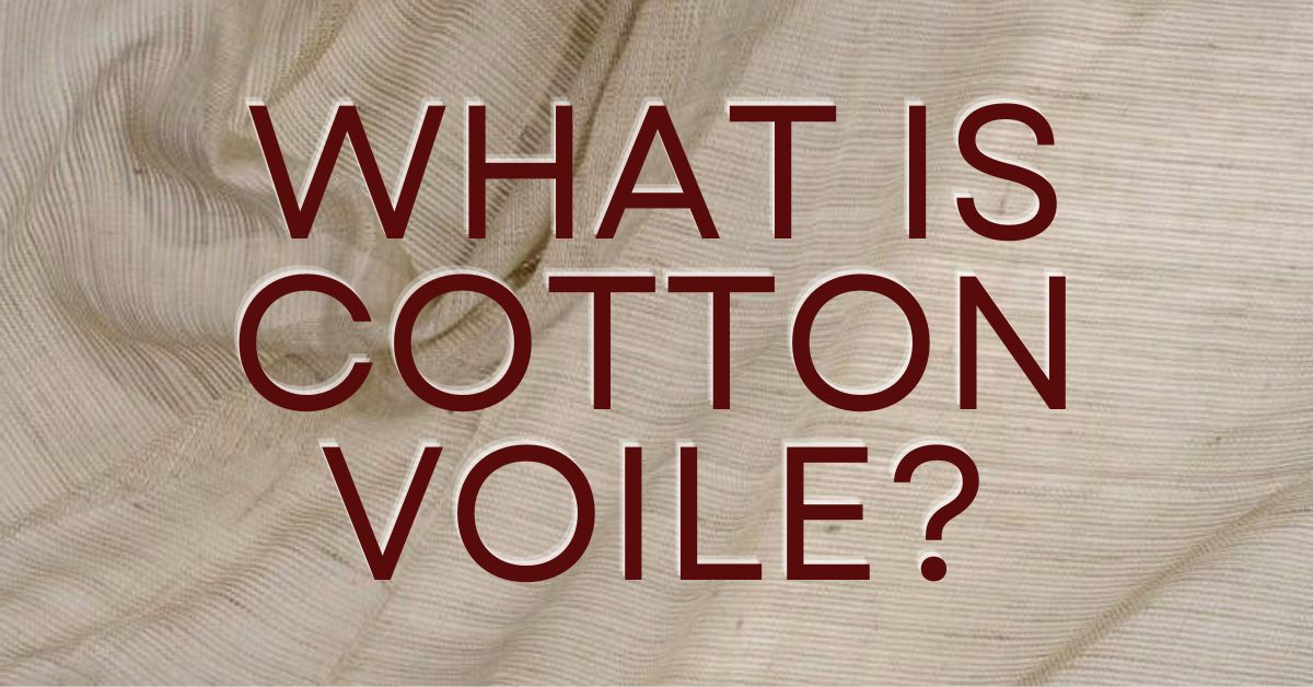 What is Cotton Voile? - Ayesha’s Collection