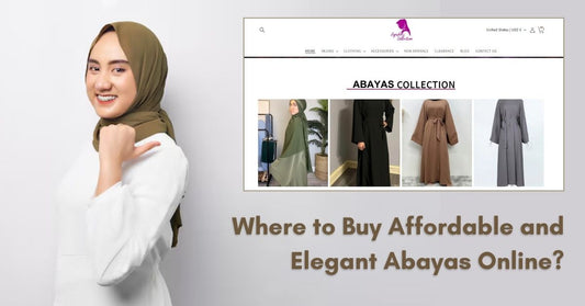 Where to Buy Affordable and Elegant Abayas Online ? - Ayesha’s Collection