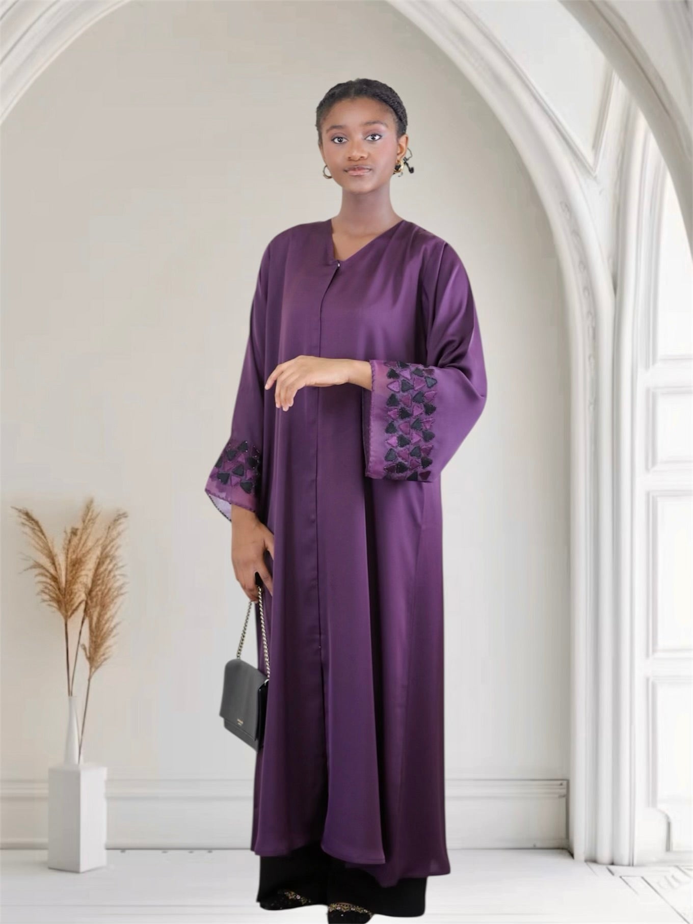 Ayeshas Luxury Embroidered Abaya set 2026