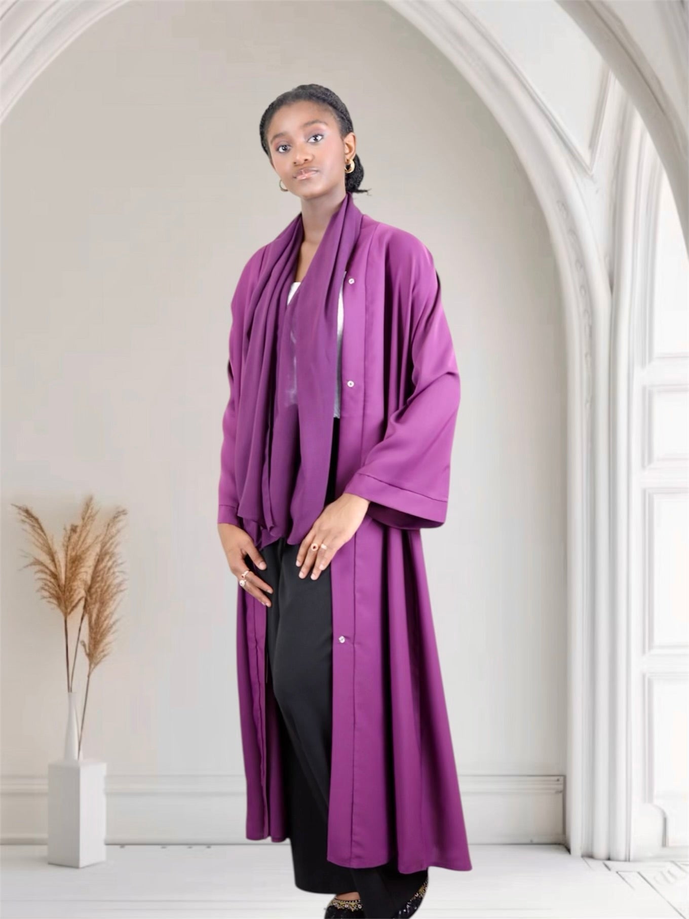 OPEN FRONT ABAYAS