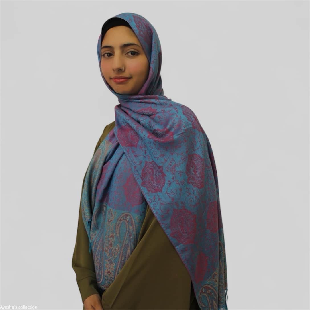 Pashmina Shawl | Indigo
