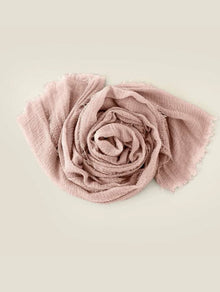 Best Baby Pink Cotton Scarves - Cotton Scarf (Baby Pink) - Ayesha’s Collection