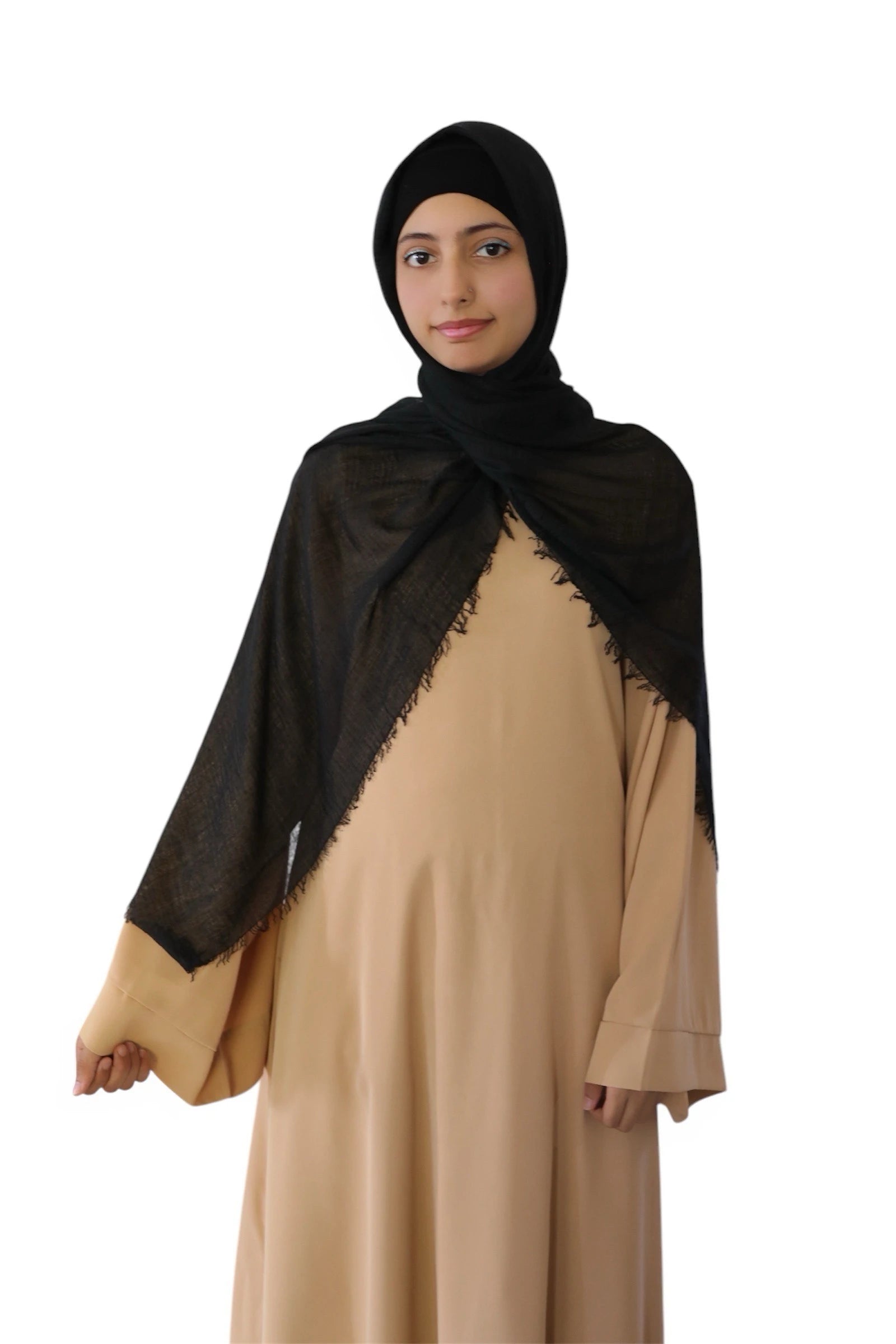 Black Cotton Head Scarf  - Ayesha’s Collection