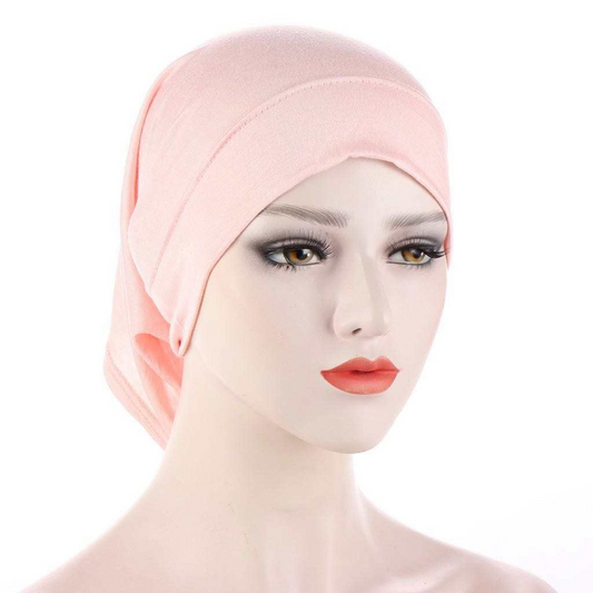 Light Pink Hijab Undercap  - Ayesha’s Collection