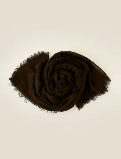 Cheap Mocha Brown Cotton Hijabs - Ayesha’s Collection