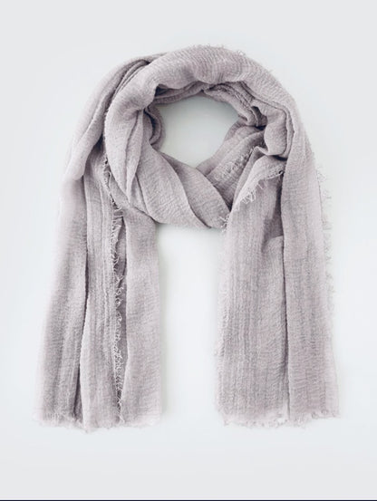 Long Light Purple Cotton Hijabs - Ayesha’s Collection