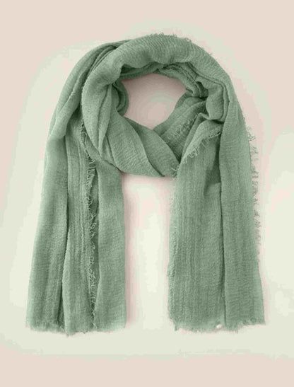 Pure Cotton Hijab (Mint) - Ayesha’s Collection