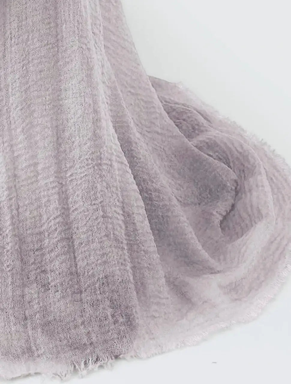 Long Light Purple Cotton Hijabs - Ayesha’s Collection