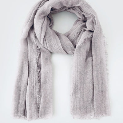 Long Light Purple Cotton Hijabs - Ayesha’s Collection