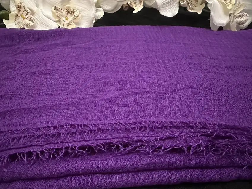 Violet Girls Cotton Hijab - Ayesha’s Collection