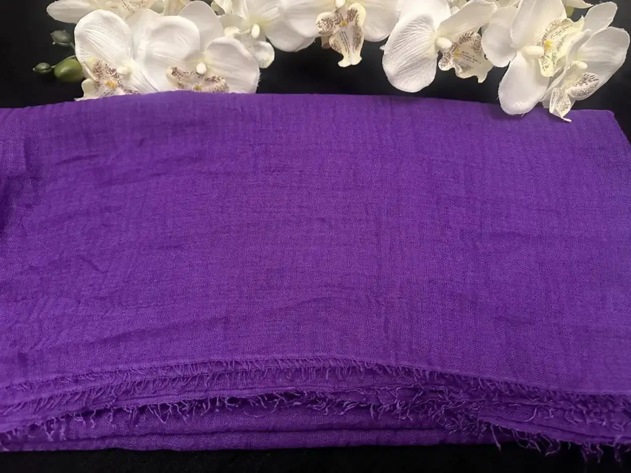 Violet Girls Cotton Hijab - Ayesha’s Collection