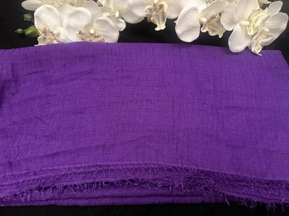 Violet Girls Cotton Hijab - Ayesha’s Collection