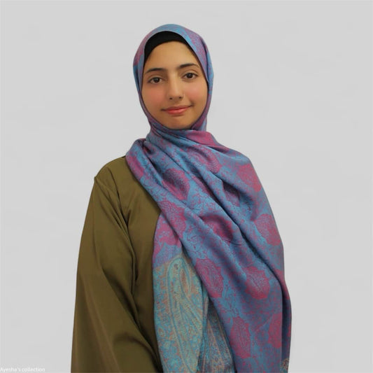 Pashmina Shawl | Indigo