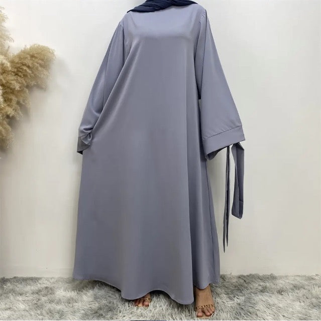 Dubai Grey Abayas - Ayesha’s Collection