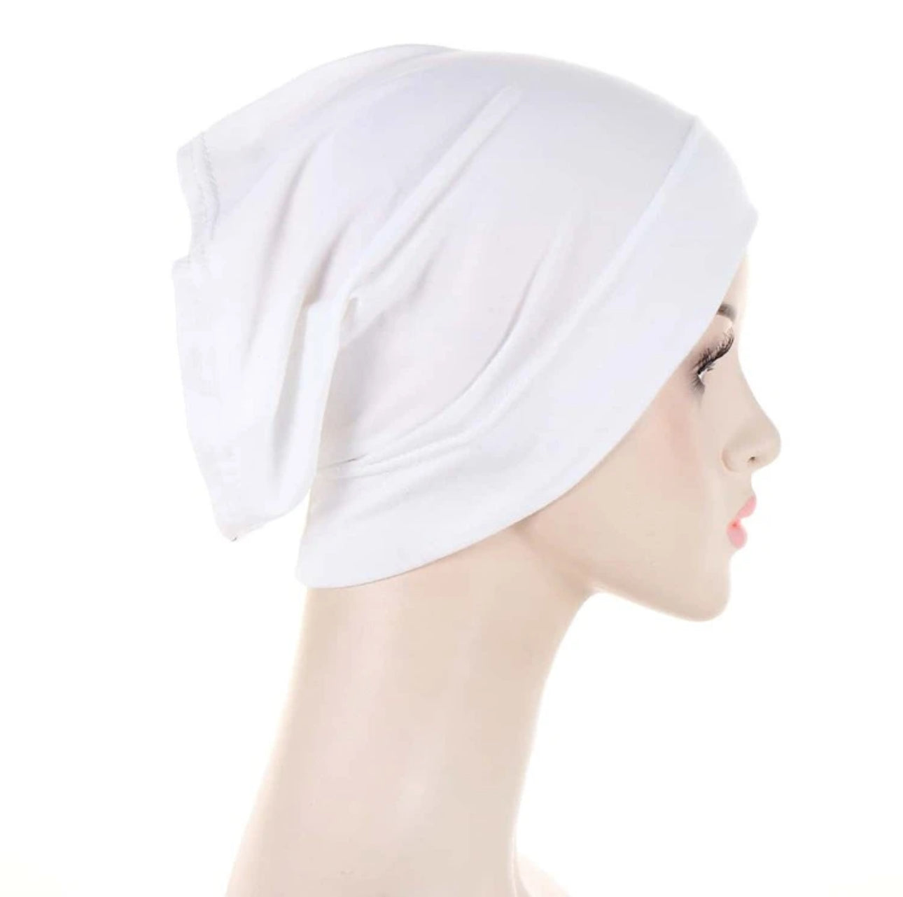 White Hijab Undercap - Ayesha’s Collection