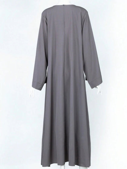 Dubai Grey Abayas - Ayesha’s Collection