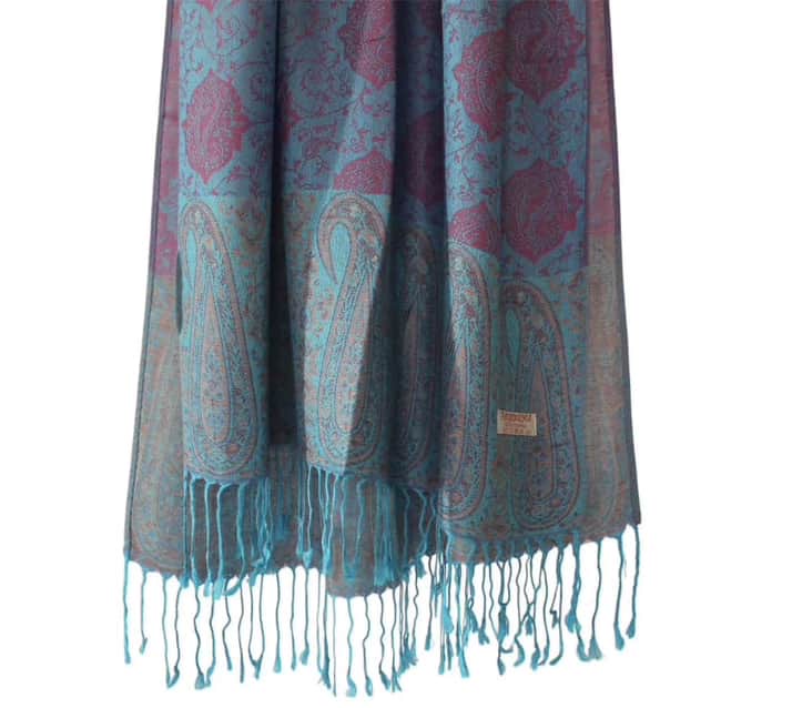Pashmina Shawl | Indigo