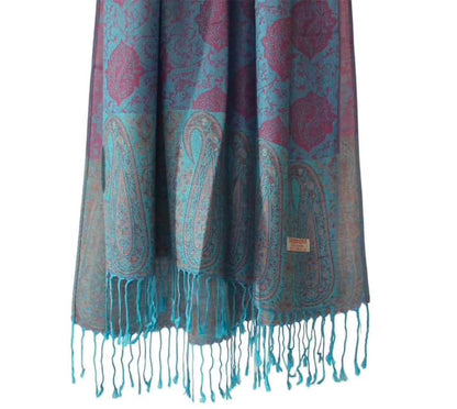 Pashmina Shawl | Indigo