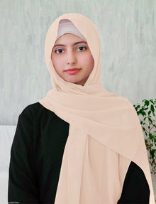 Lightweight Classic Chiffon Hijab | Beige