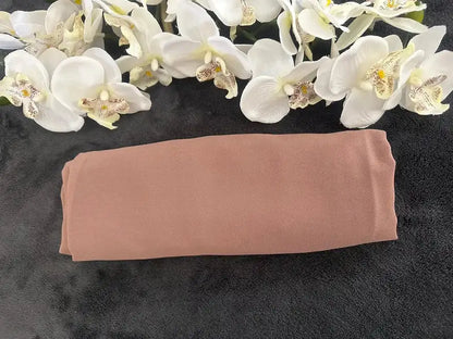 Light Brown Chiffon Hijab - Ayesha’s Collection