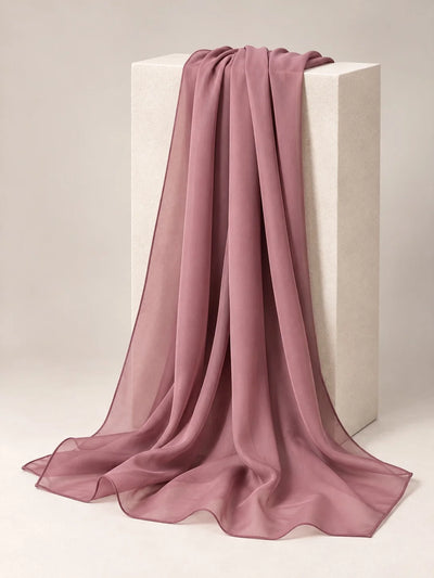 Open Front Button-Down Abaya with Matching Hijab | Pink