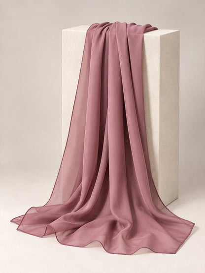 Open Front Button-Down Abaya with Matching Hijab | Pink
