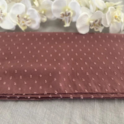 Pom Bubble Chiffon Hijab (Light Lavender) - Ayesha’s Collection