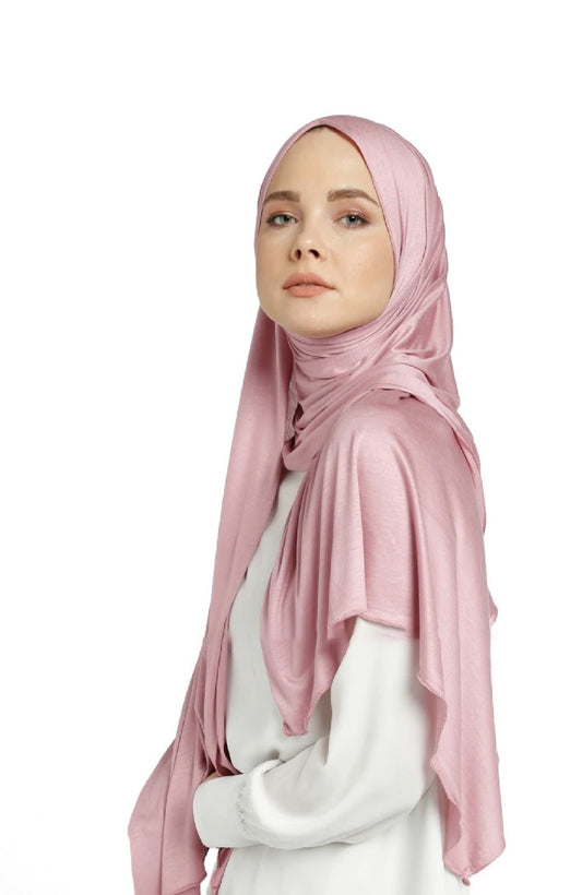Premium Quality Jersey Viscose Hijab / Scarf | Candy Pink