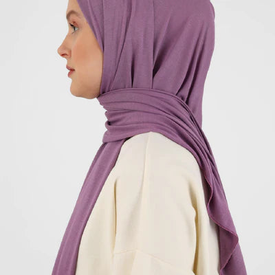 Premium Quality Jersey Viscose Hijab / Scarf | Lilac