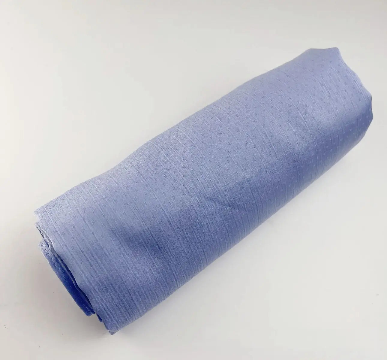 Satin Silk Crepe Dotted Shawl  Scarf (Baby Blue) - Ayesha’s Collection
