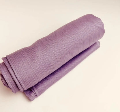 Satin Silk Crepe Dotted Shawl  Scarf (Lavender) - Ayesha’s Collection