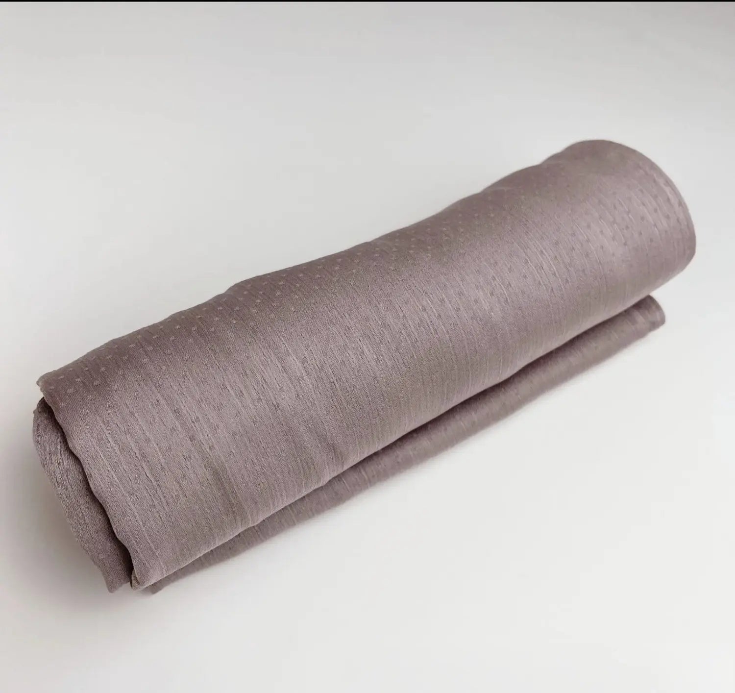 Satin Silk Crepe Dotted Shawl  Scarf (Light Plum) - Ayesha’s Collection