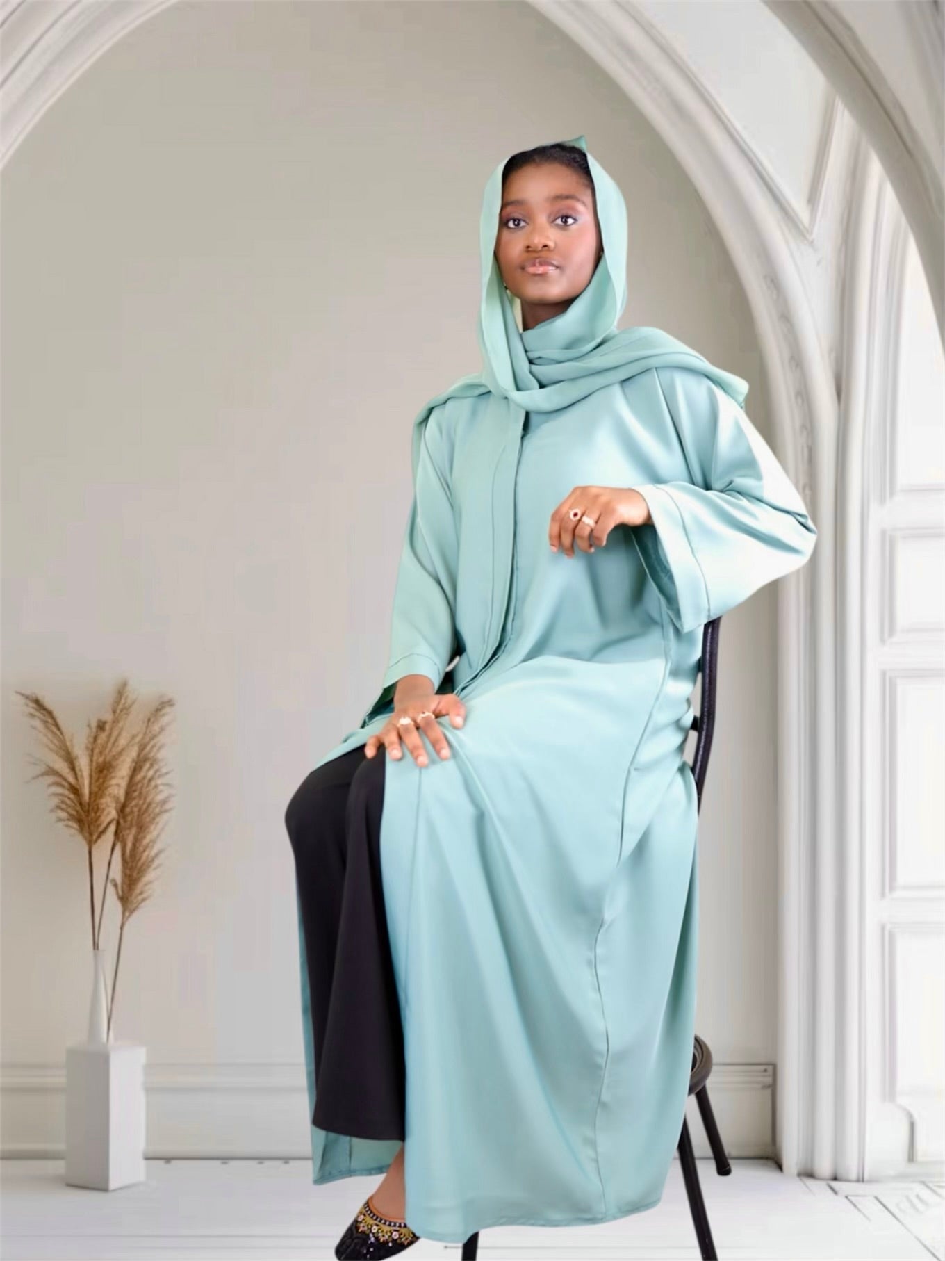 women abaya set