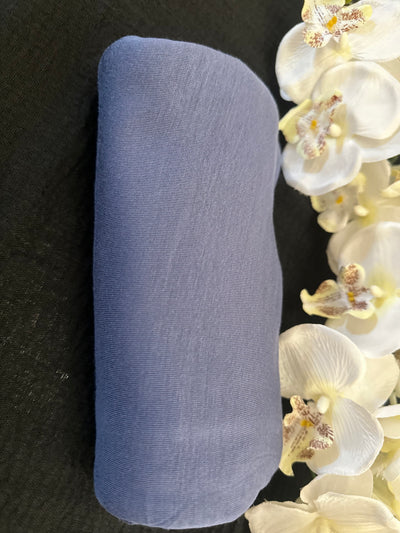 dusty blue hijab premium clothes.