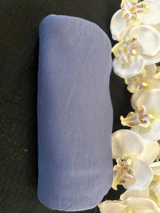 dusty blue hijab premium clothes.